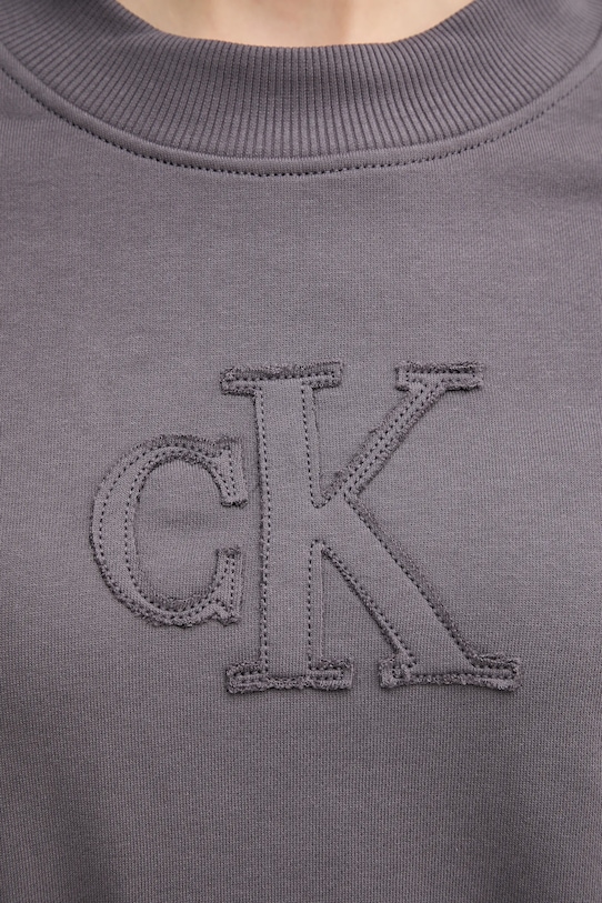Calvin Klein Jeans bluza bawełniana J20J225363 szary