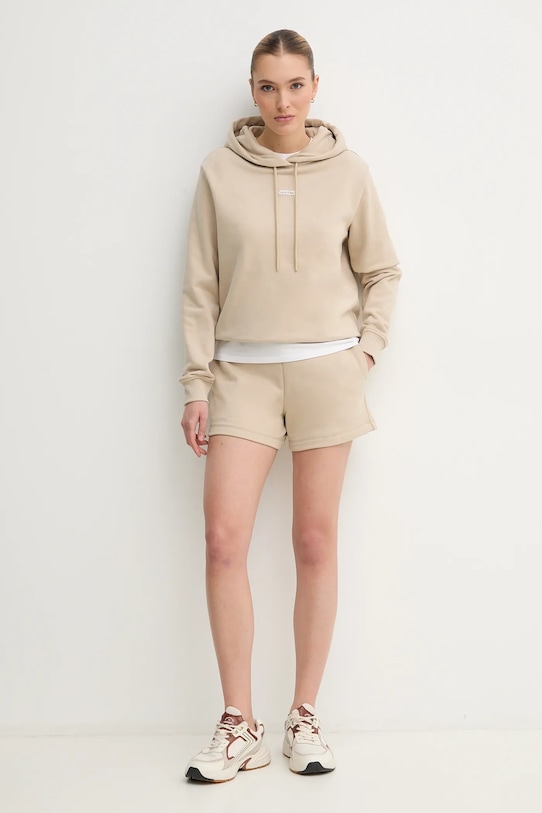 Calvin Klein Jeans bluza bawełniana J20J225364 beżowy SS25