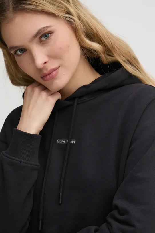 Бавовняна кофта Calvin Klein Jeans чорний J20J225364