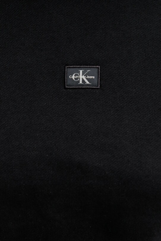 Бавовняна кофта Calvin Klein Jeans J20J225370 чорний