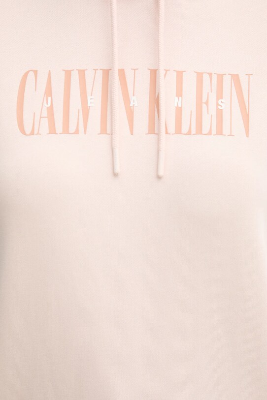 Бавовняна кофта Calvin Klein Jeans J20J225579 рожевий