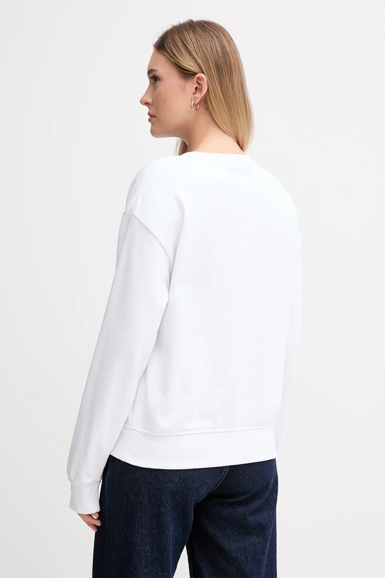 Mikina Calvin Klein Jeans LV047B234G bílá AW25