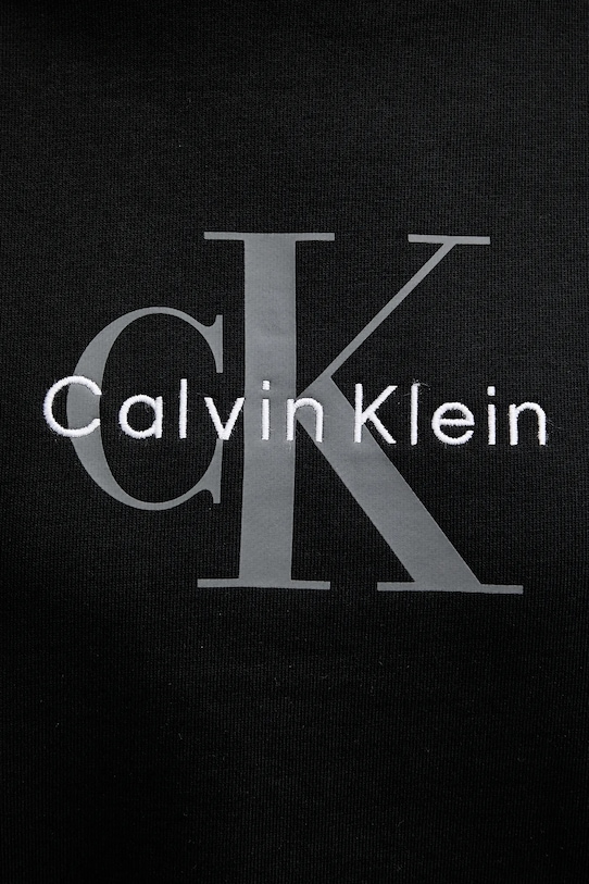 Mikina Calvin Klein Jeans čierna LV047B234G
