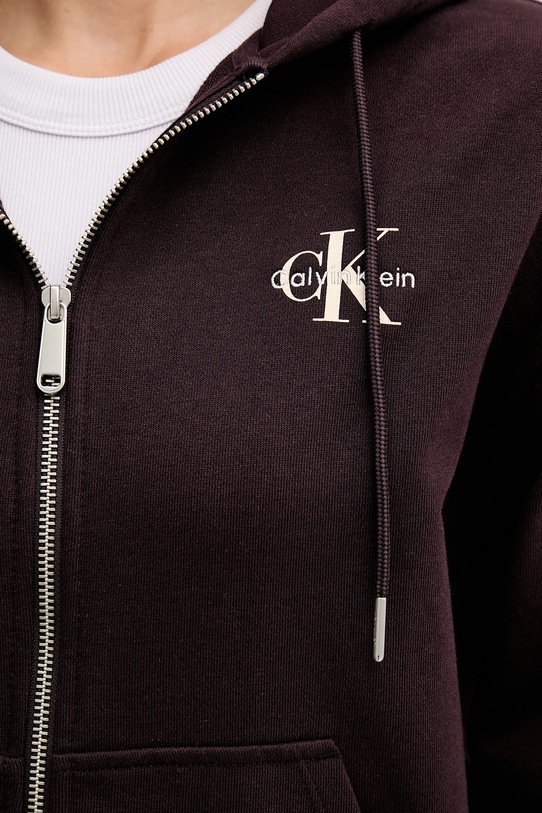 Calvin Klein Jeans bluza LV047B270G brązowy