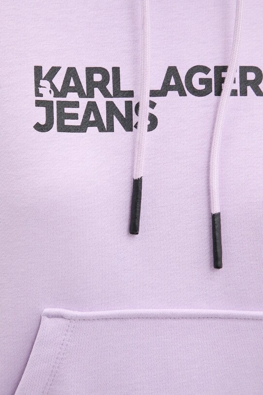 Karl Lagerfeld Jeans bluza A2W20053 fioletowy