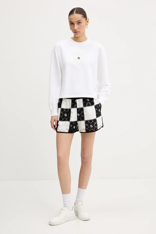 Karl Lagerfeld Jeans bluza bawełniana A2W20018 biały SS25