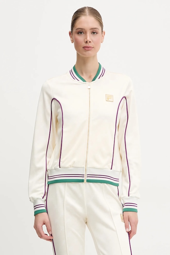 Fila bluza Lamim aplikacja beżowy FAW1001