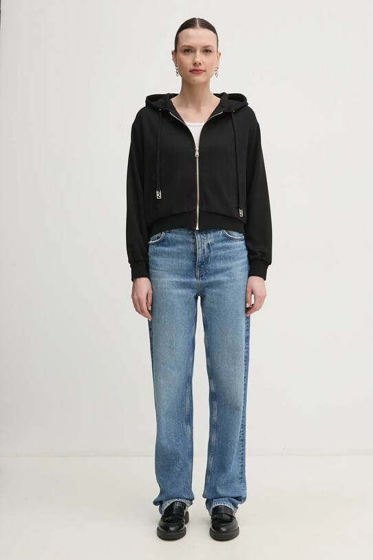 Gaudi felpa 511BD64003 nero SS25