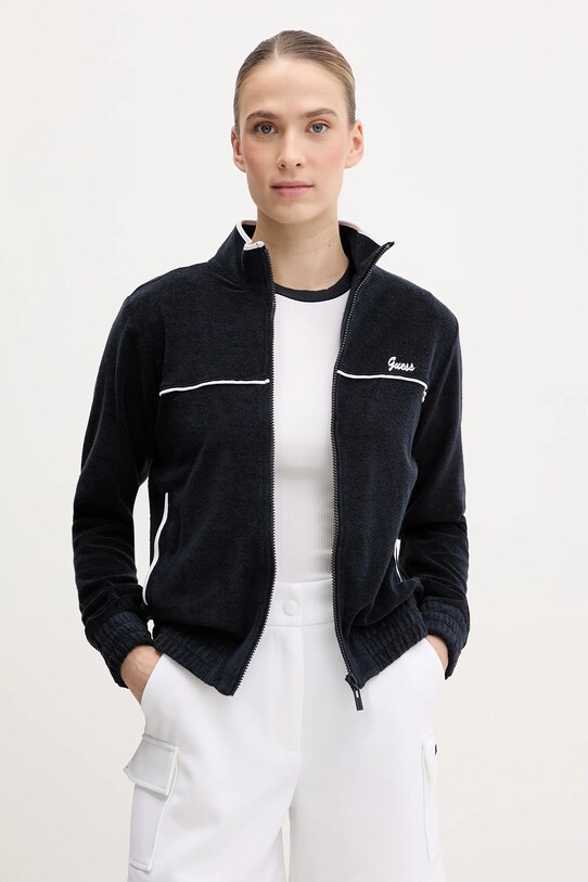 Guess bluza ASTER pozostałe granatowy V5GQ02.KCQV1
