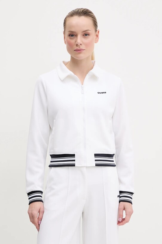 Кофта Guess AMARYLLIS с эластаном белый V5GQ03.KCYF2