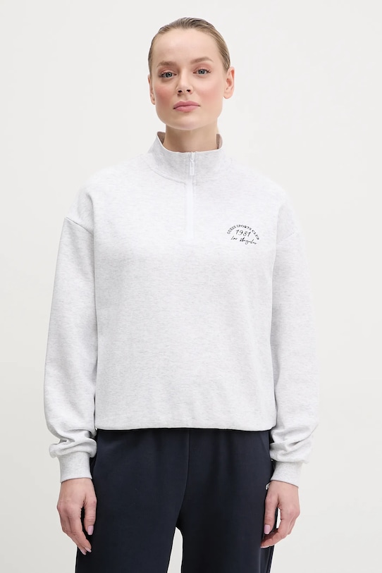 Pulover Guess NIGELLA Našitek siva V5GQ06.KCS01