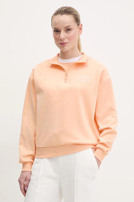 Guess bluză NIGELLA melanj portocaliu V5GQ06.KCS01