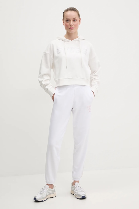 Guess bluza bawełniana PRIMULA V5GQ09.KCRP0 biały AW25