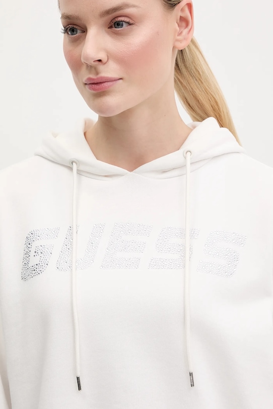 Guess bluza bawełniana PRIMULA biały V5GQ09.KCRP0