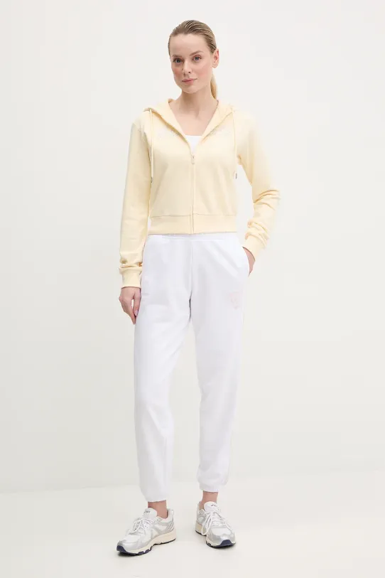 Guess bluza bawełniana PRIMULA V5GQ10.KCRP0 żółty SS25