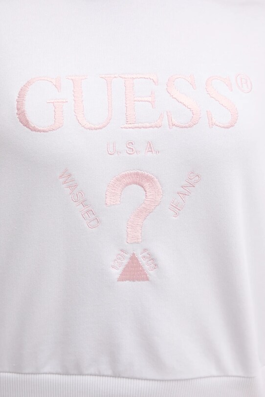 Guess felpa YARROW V5GQ17.KCRT1 bianco