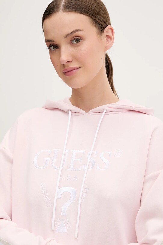 Guess felpa YARROW rosa V5GQ17.KCRT1