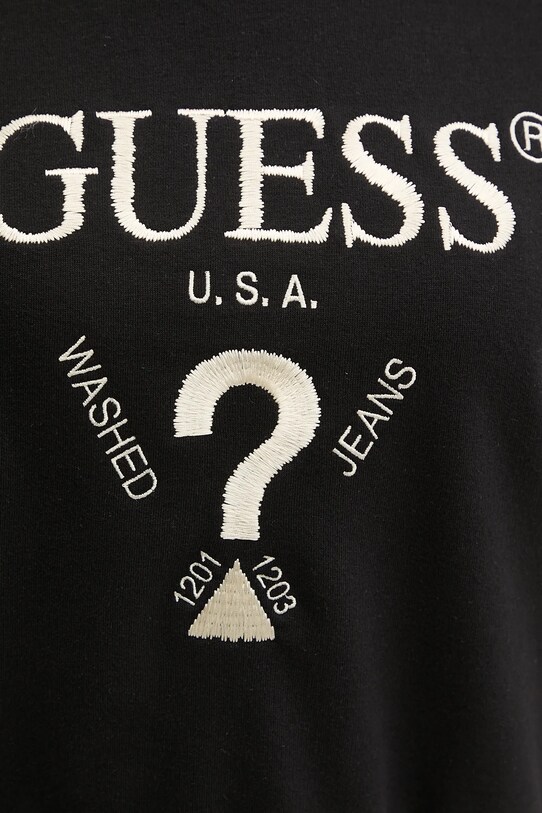 Guess felpa YARROW V5GQ17.KCRT1 nero