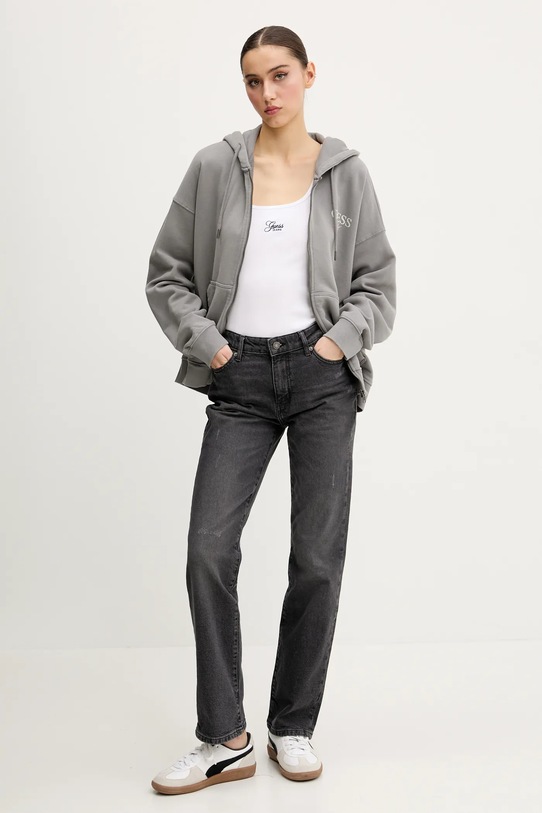 Бавовняна кофта Guess Originals M5GQ34.KCPR1 сірий SS25