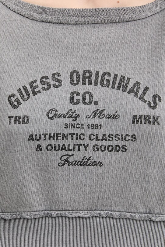 Guess Originals hanorac de bumbac W5GQ23.K68I4 gri