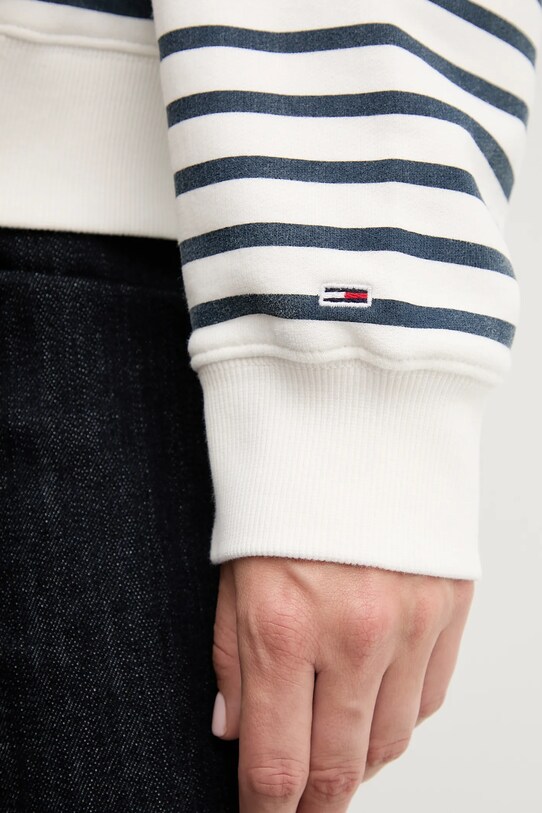 Бавовняна кофта Tommy Jeans DW0DW20303 білий