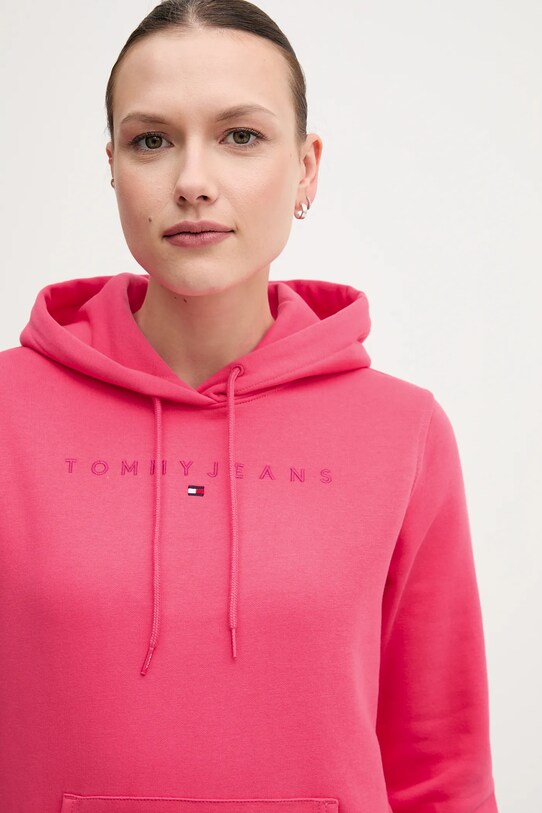 Дрехи Суичър Tommy Jeans DW0DW20304 розов