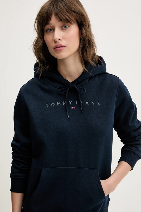 Суичър Tommy Jeans тъмносин DW0DW20304