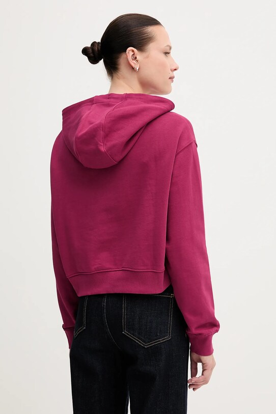 Памучен суичър Tommy Jeans DW0DW20306 розов SS25