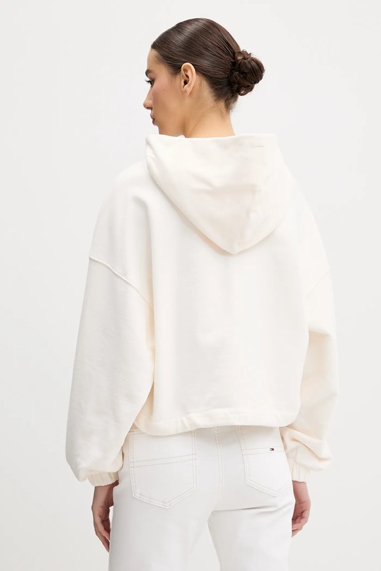 Îmbrăcăminte Tommy Jeans hanorac de bumbac DW0DW20314 bej