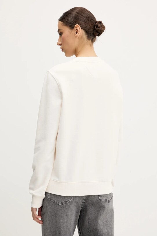 Дрехи Памучен суичър Tommy Jeans DW0DW20637 бежов