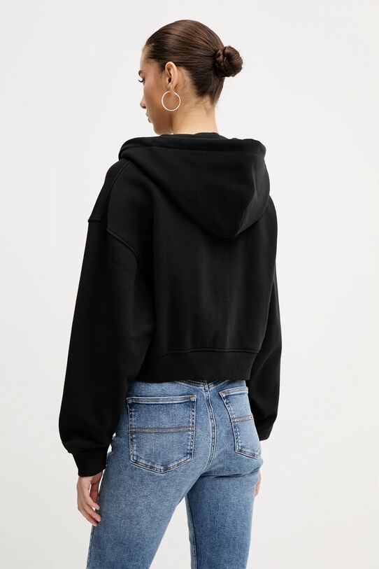 Дрехи Памучен суичър Tommy Jeans DW0DW21355 черен
