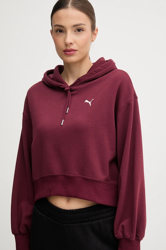 Puma bluza bordowy 629746