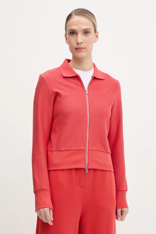 Puma bluza bawełniana bawełna pomarańczowy 629781