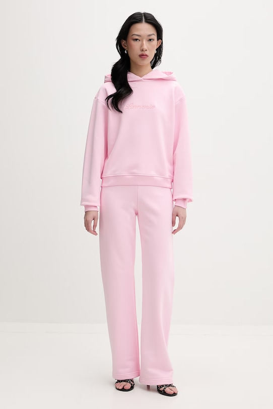 La Mania bluza damska z bawełny ROMINA różowy SS26