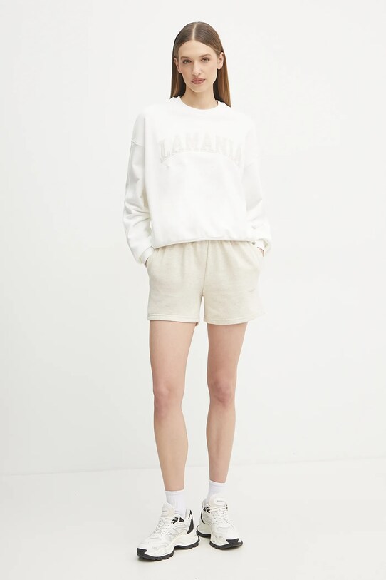 La Mania felpa FUNKY bianco SS25