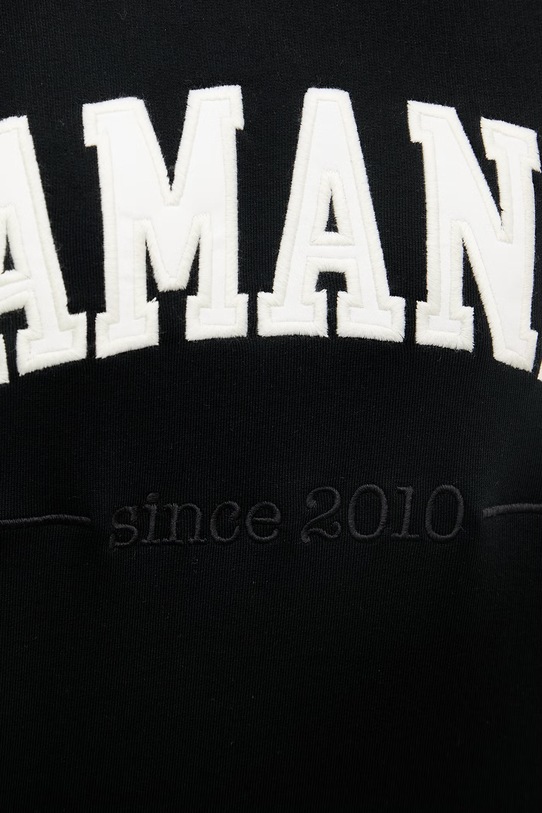 La Mania bluza damska z bawełną FUNKY czarny