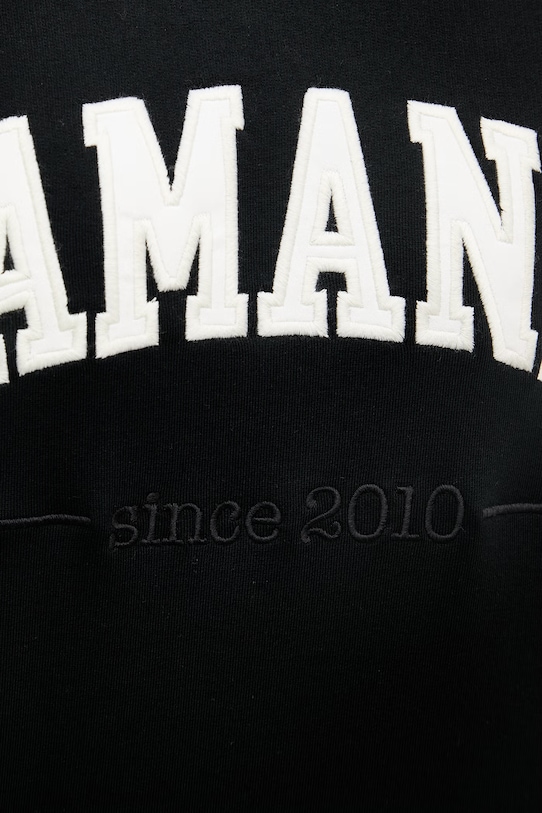 La Mania bluza damska z bawełną FUNKY czarny