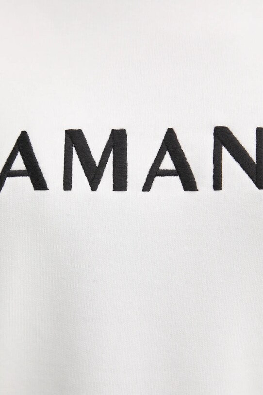 Bavlněná mikina La Mania CHILL bílá