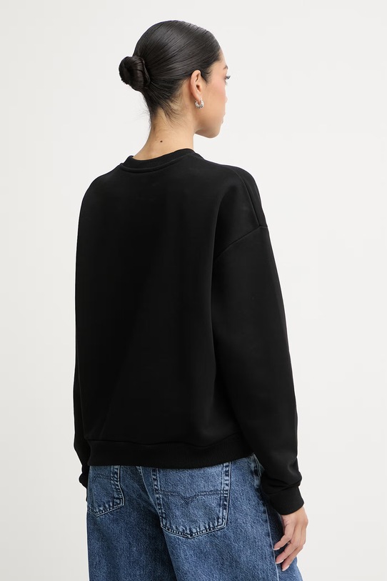 Odzież La Mania bluza damska z bawełną CHILL czarny