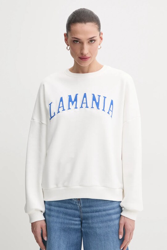 La Mania bluza imprimeu alb URBAN