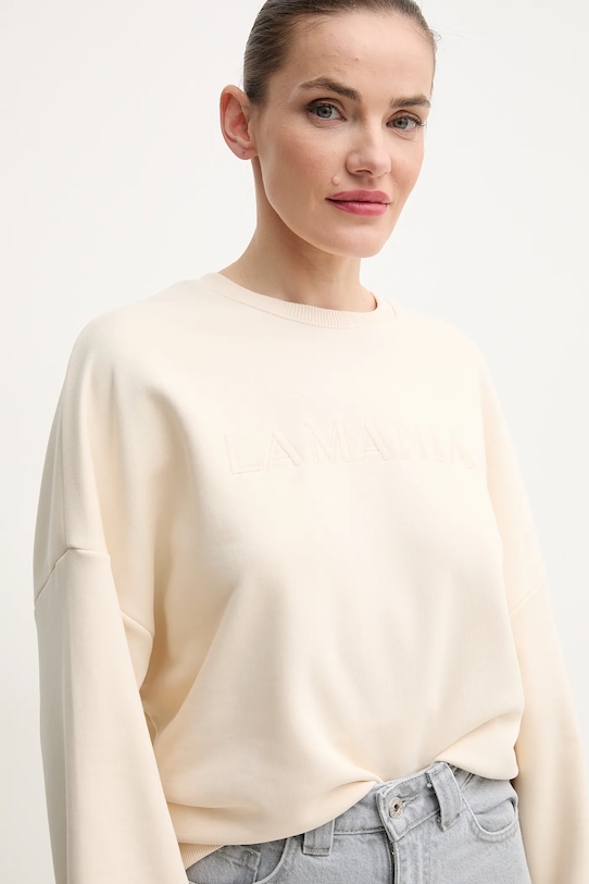 Mikina La Mania béžová COMFORT