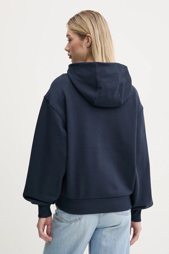 Ruházat Red Bull Racing x Pepe Jeans pamut melegítőfelső LOGO ZIP HOODIE RL580011 sötétkék