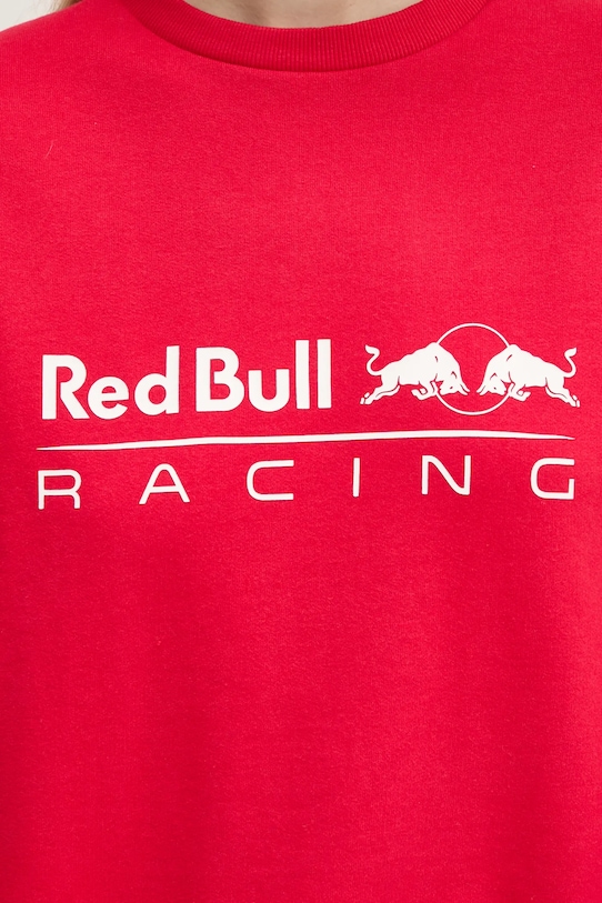 Red Bull Racing x Pepe Jeans bluza LOGO CREW RL580012 czerwony