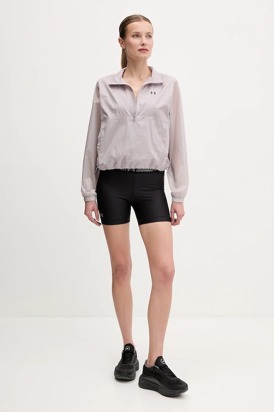 Under Armour jachetă de antrenament Rival 6000279 roz SS25