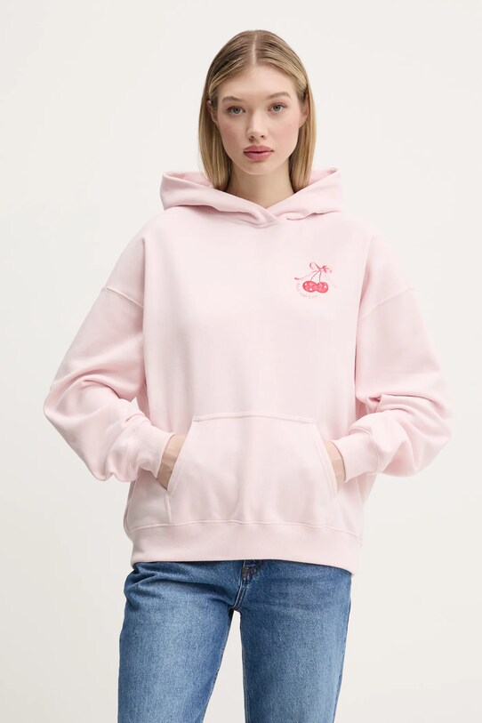 Oblečení Mikina Hollister Co. KI352.5078.600 růžová