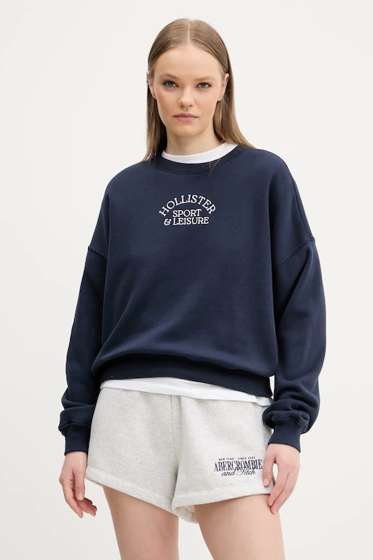 Hollister Co. bluza imprimeu bleumarin KI352.5109.200