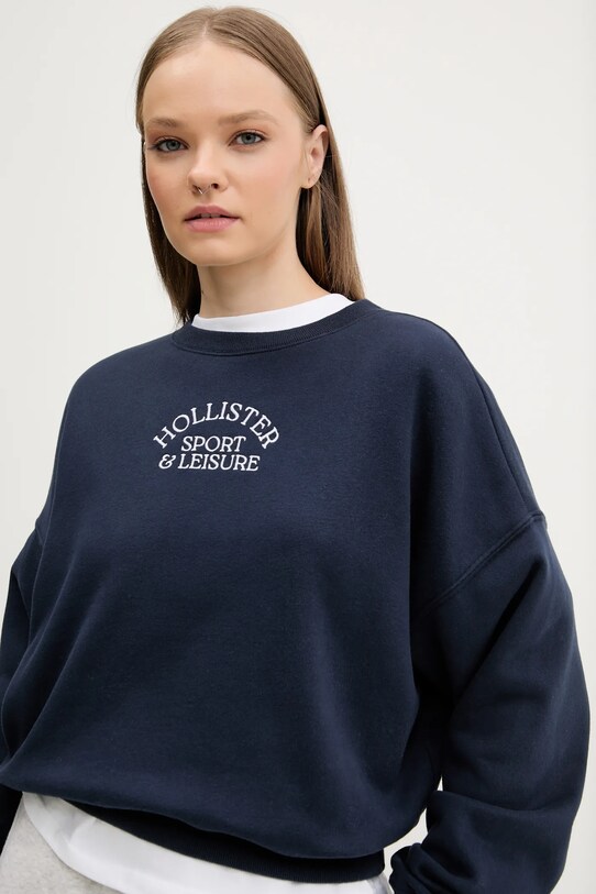 Hollister Co. bluza bleumarin KI352.5109.200