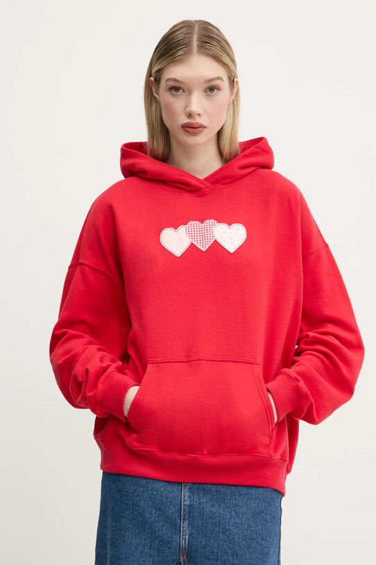 Hollister Co. bluza pozostałe czerwony KI352.5132.510