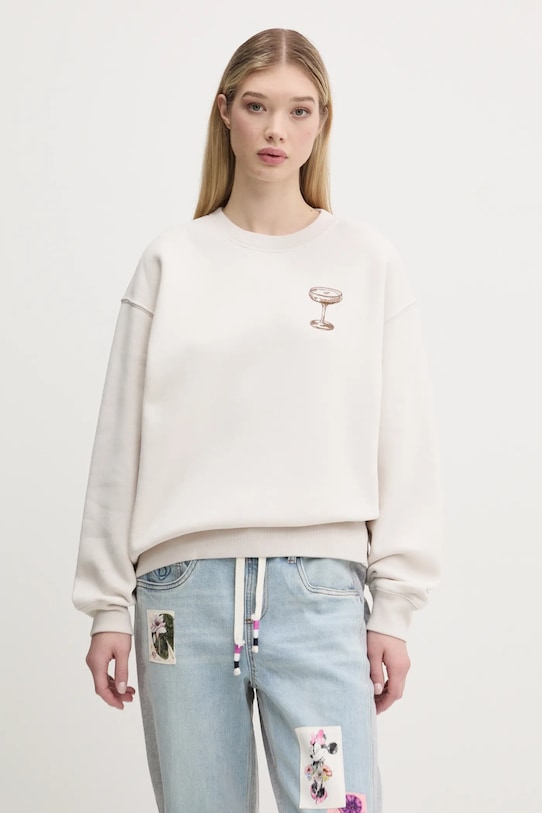 Abbigliamento Abercrombie & Fitch felpa KI152.5076.178 beige