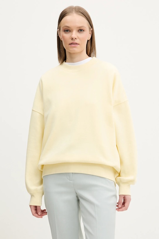 Mikina Abercrombie & Fitch bez kapuce žlutá KI152.5094.875